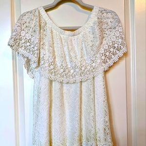 Elegant lace top